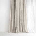 Goldea draperie decorativă luca - margarete 160x150 cm