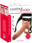 Realistixxx Strap-on - felcsatolható, üreges dildó (natúr)