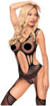 Penthouse Wild Virus - pántos necc body (fekete) - XL