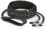 Easytoys - bimbócsipesz, nyakörv szett és póráz (4 részes) - sexonymous