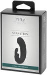 Fifty Shades of Grey A szürke ötven árnyalata Sensation - csiklókaros vibrátor (fekete)