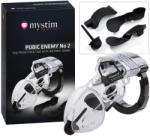 mystim Pubic Enemy No 2 - elektro pénisz ketrec