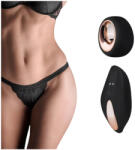 EasyToys Pantyrebel - akkus, rádiós vibrációs tanga (fekete) - S-L