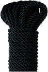 Fetish Silky Rope - Shibari kötél - 10m (fekete)