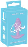 Cuties Mini Butt Plug - szilikon anál plug - lila (2, 8cm)