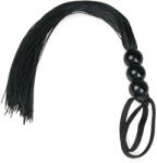 Easytoys Silicone Whip - szilikon korbács (fekete) - sexonymous