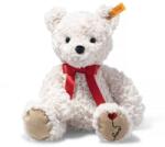 Steiff Prietenii Jimmy Teddy bear - Dragoste, jucărie de pluș albă (STF_113833)