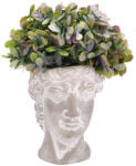 AdTrend Vaza ceramica cu plante artificiale 18 x 18 x 32 cm (107029A)