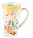 Decorer Cana portelan multicolor Honey 9x15 cm, 500 ml (A72.12.99E)