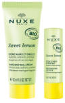 NUXE Set Nuxe Sweet Lemon, Crema de maini 30 ml + Balsam de buze 4 g