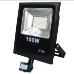 FTS LED Reflektor Prémium 100W Mozgásérzékelővel - hangfenyshop