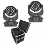FTS LED WASH 36x18W Robotlámpa + Konténer - hangfenyshop
