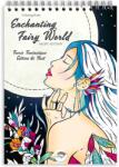 Colorya Carte de colorat, Colorya, Fairy World Night Edition, A4, 29.7x21 cm (9782900628331) Carte de colorat