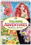 Colorya Carte de colorat, Colorya, Coloring Adventures, A4, 30 pagini (9782900628676) Carte de colorat