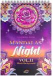 Colorya Carte de colorat, Colorya, Nacht Vol. II, Mandala, A4, Anti-stress, 30 pagini (9782900628355) Carte de colorat