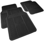 Kiwari Set 4 Covorase Auto Kiwari Tough, Universale, PVC, Negru (5941947800689)