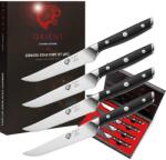 Orient Set 4 cutite Orient, Origin Series, din otel inoxidabil german X50 Ultra +, lama zimtata, protectie pentru lama, negru (5060535841252)