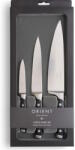 Orient Set de cutite pentru bucatarie, Orient, Origin Series, 3 piese, premium, Otel Inoxidabil german X50 Ultra+, Negru (5060535841214)
