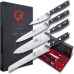 Orient Set 4 cutite de bucatarie, Orient, Origin Series, din otel inoxidabil german X50 Ultra +, negru (5060535840811)