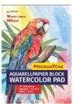 Tritart Caiet pentru desen, Tritart, A3, 10 coli, 300 g/m2, hartie alba cu 2 texturi, fina/rigida, 59, 4x84, 1 cm (4260608380683)