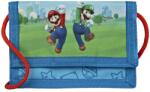  Super Mario Két Rekeszes Pénztárca - Tépőzár és Cipzár (00074)