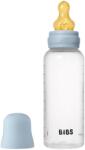 BIBS - Set complet biberon anticolici PP fara BPA, 270 ml, Latex, Baby Blue (5017231)