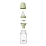 BIBS - Set complet biberon anticolici PP fara BPA, 150 ml, Silicon, Sage (50161250)