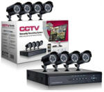  SPRINTER cctv kamera szett iZowe DVR CCTV online megfigyelő rendszer, 4 kamera, kültéri / beltéri, 1 HDMI, 220 V