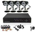 Sprinter CCTV megfigyelő rendszer GLOBAL 4 kamerás szett vevőegységgel Online megfigyelőközpont 4 kamerával