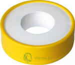  Gázteflonszalag - PTFE Tömítőszalag - 19mm x 0.1mm x 12m