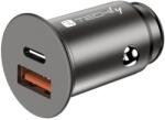 TECHLY IUSB2-CAR5-AC38W Автомобилно зарядно USB-C & USB-A 38W/3A 5-12V (IUSB2-CAR5-AC38W)