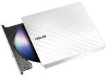 ASUS Unitate optica notebook ASUS SDRW-08D2S-U LITE DVD writer extern 8X, suport M-DISC, Nero BackItUp, E-Green, Alb (SDRW-08D2S-U LITE/WHT/G/AS)