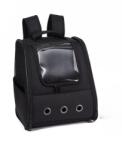  4Dog 4DOG Oxford, Rucsac pentru Transport, Negru, 32x28x37 cm