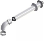 Ariston koncentrikus vízszintes oldalfali kivezetés PPs/alu 60/100 mm (3318073)