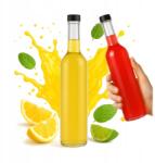 Bimberek Futura üvegpalack 500ml, GPI tető, 30x6, 3cm, többszínű (ZES000262)