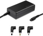 Qoltec Speciális tápegység szett Samsung/Sony 65W-hoz 3 csatlakozóval és tápkábellel, Qoltec, 52415, Teljesítmény: 65 W, bemeneti feszültség: 220 - 240 V, kábel hossza: 1, 4 m, túlfeszültség elleni védelem, 
