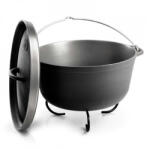 GSI Outdoors Guidecast Dutch Oven 300 mm 4, 7 l öntöttvas lábas fekete