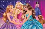 Media Öntapadós tapéta Barbie hercegnők, 300 x 250 cm (FOTOTAP11351)