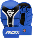 RDX Mănuși Grappling RDX Shooter Aura Plus T-17 Negru Roșu Albastru - Albastru, M (GSR-T17UB-m)