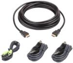 ATEN USB HDMI Secure KVM Cable Kit 3m Black (2L-7D03UHX4)