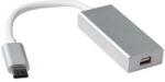 ACT USB type C to Mini DisplayPort female converter Grey (SB0021)