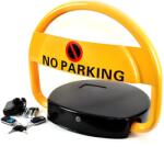  Teno® automata parkolásgátló, parkolóhelyre és felhajtóra, távirányítóval és riasztóval, teherbírása 5 tonna, ellenálló anyag, rozsdamentes, napenergiával működik, fekete/sárga színű