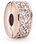 PANDORA Moments Timeless 781817CZ Áttetsző pavé klip charm