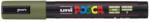 uni Dekormarker, 1, 8-2, 5 mm, UNI "Posca PC-5M", khaki (300053000) - nyomtassingyen