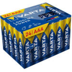 VARTA Elem, AAA mikro, 24 db, műanyagmentes, VARTA "Longlife Power (4903121134) - nyomtassingyen