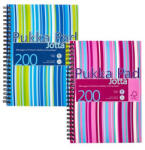 Pukka Pad Spirálfüzet, A5, vonalas, 100 lap, PUKKA PAD "Stripe Jotta (JP021) - nyomtassingyen