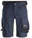 Snickers Workwear AllroundWork Stretch Derekas, Rövidnadrág - 64, Sötétkék/fekete - 6143 (61439504064)