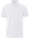 Fristads Acode vastag galléros pamut póló - Fehér - 900, 4XL - 100222 (100222-900-410)