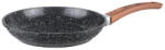 Voltz Tigaie Oliver Voltz OV54319C22, 22 x 4, 5 cm, Finisaj marmorat, Inductie, Negru melanj (OV54319C22)