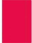 Interdruk Briefcase with elastic band A4+ Fluo raspberry (10pcs)